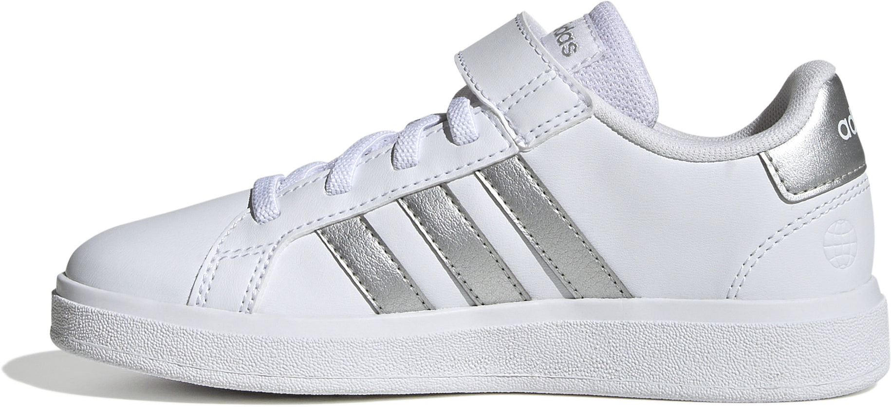 Grand Court Court sneakers met veters & klittenband