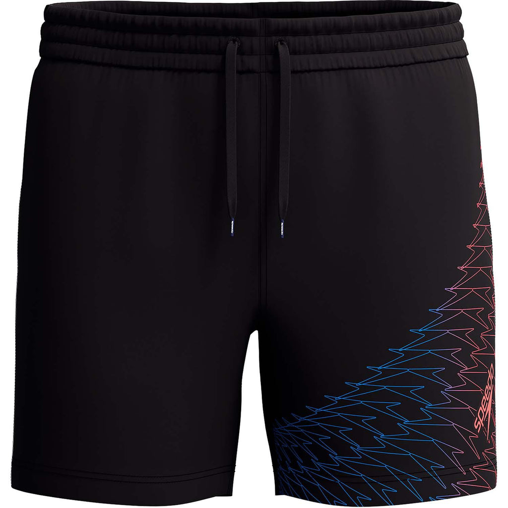 eco medley logo 16 red zwembroek