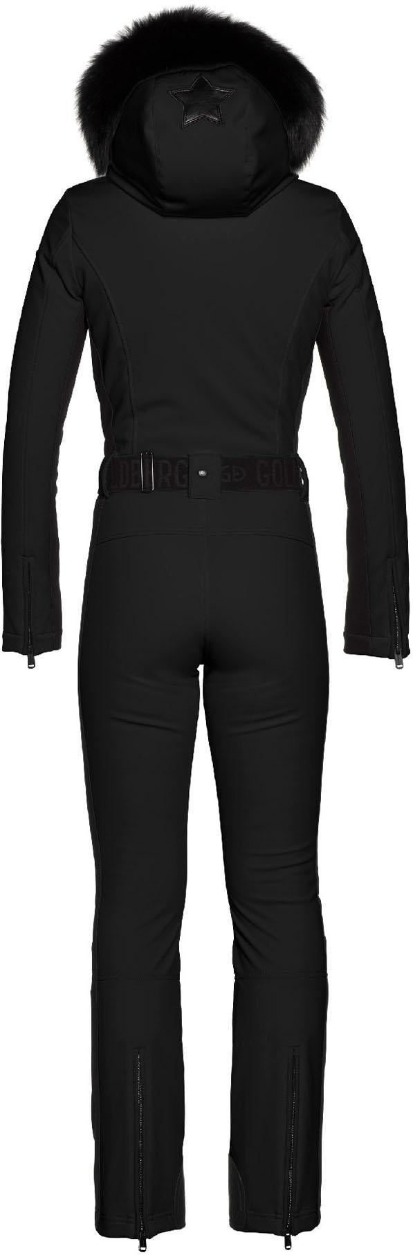 parry ski suit faux fur