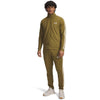 ua rival knit track suit-grn