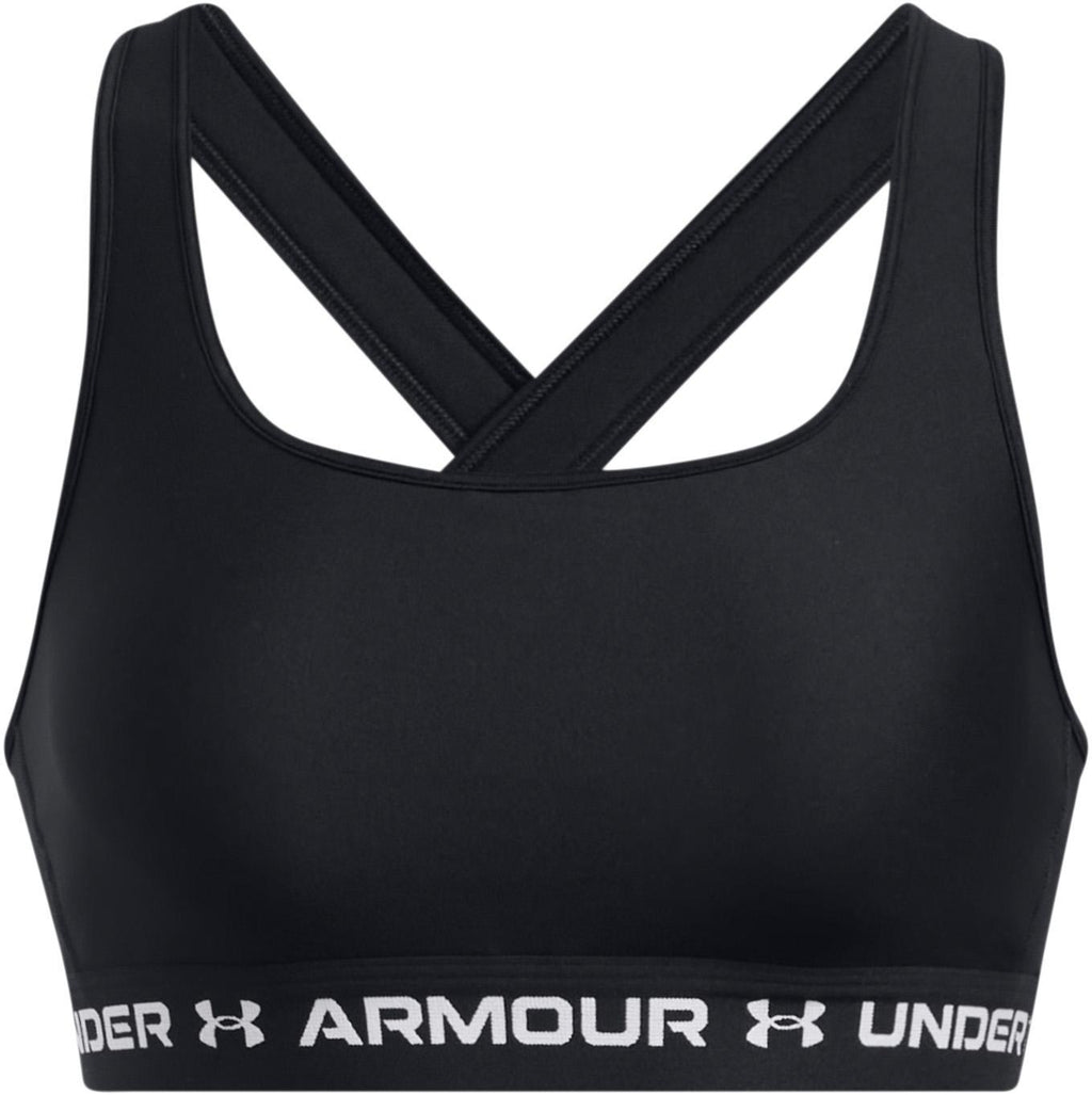 crossback mid bra-blk