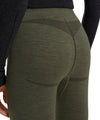 long tight wool tech women