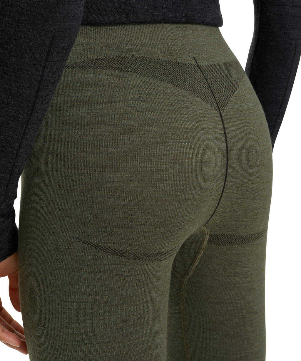 long tight wool tech women
