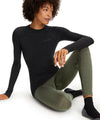 long tight wool tech women