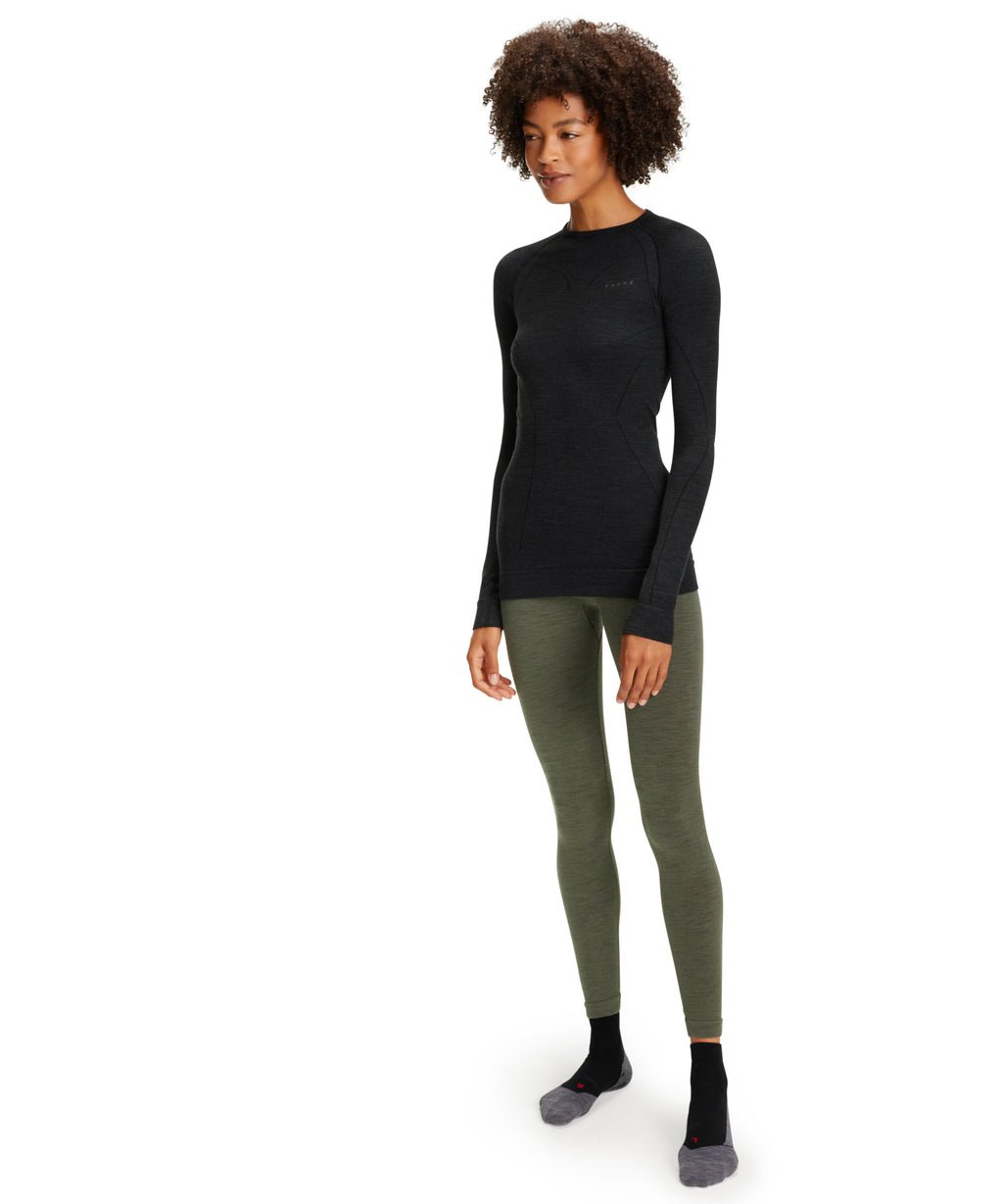 long tight wool tech women
