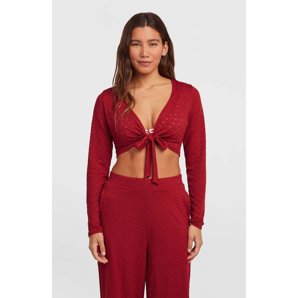 Originals Knotted Long sleeve singlet strand