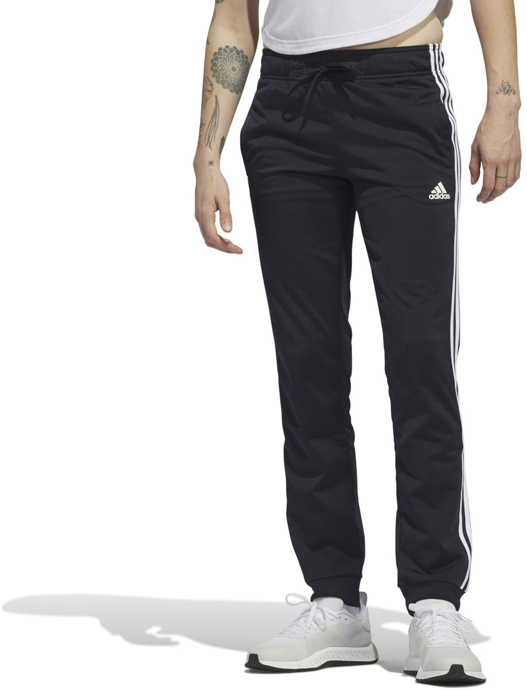 Primegreen Essentials Warm-Up Slim Tapered 3-Stripes trainingsbroek