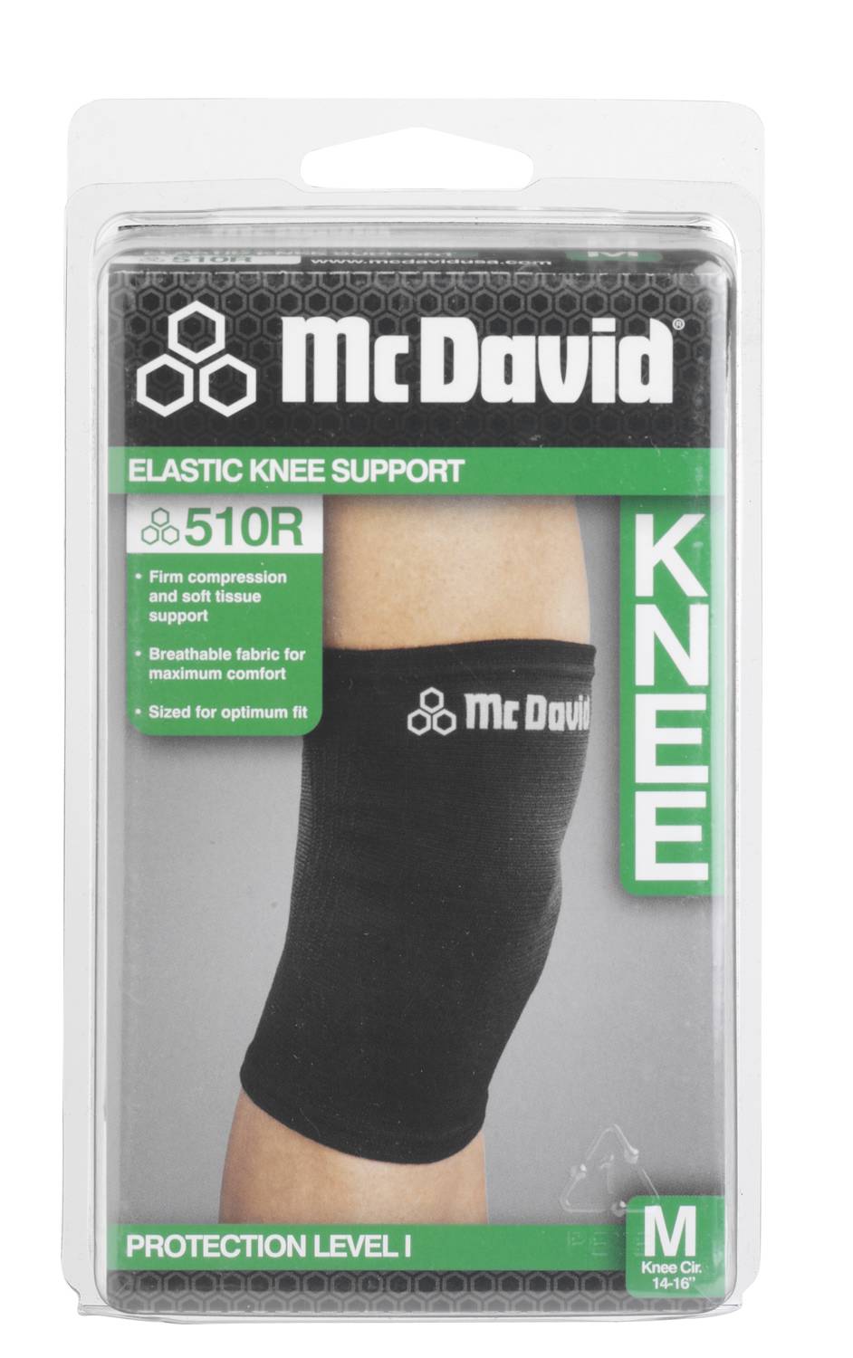 Elastische knie ondersteuning