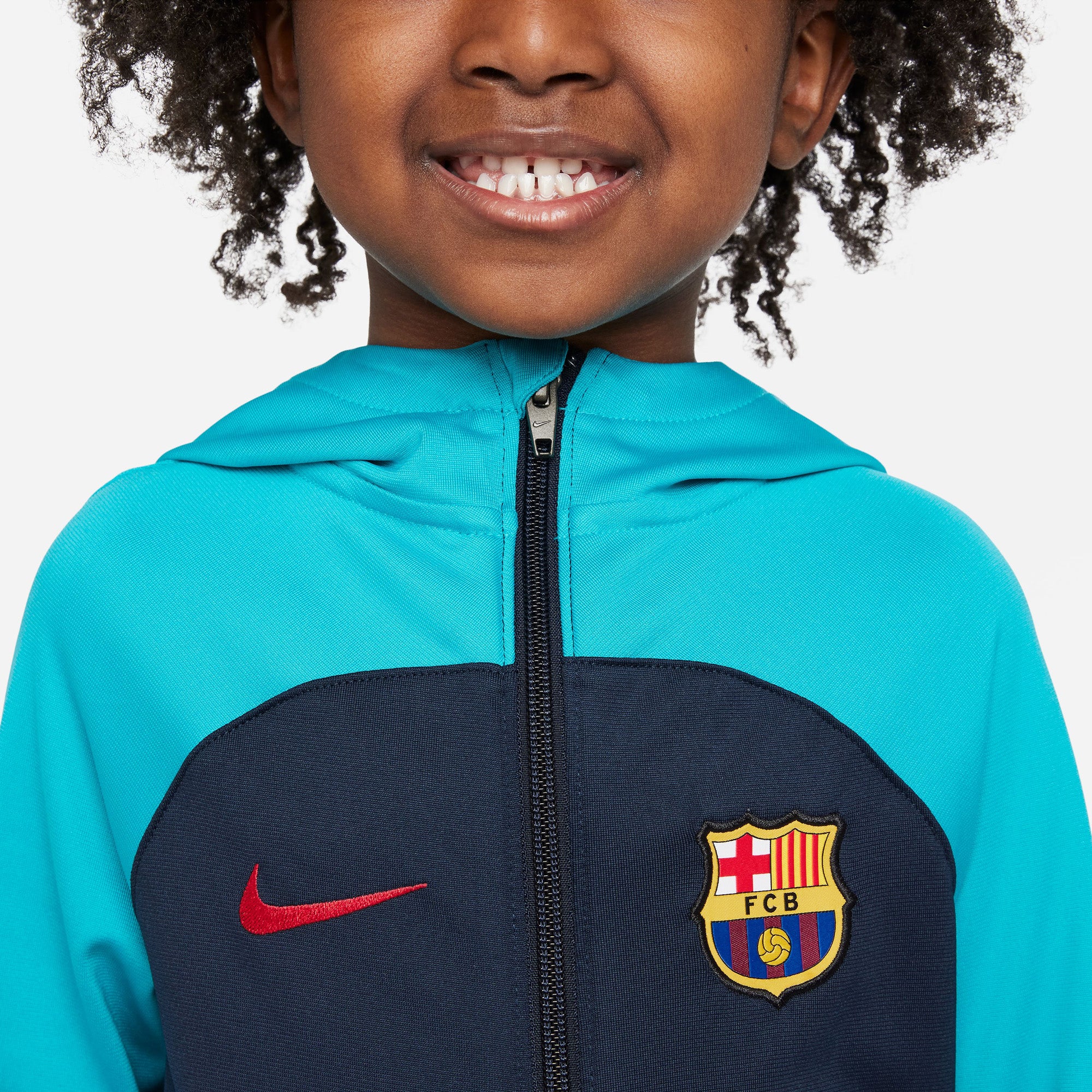 FC Barcelona Strike Little Dri-FIT Knit Soccer tracksuit