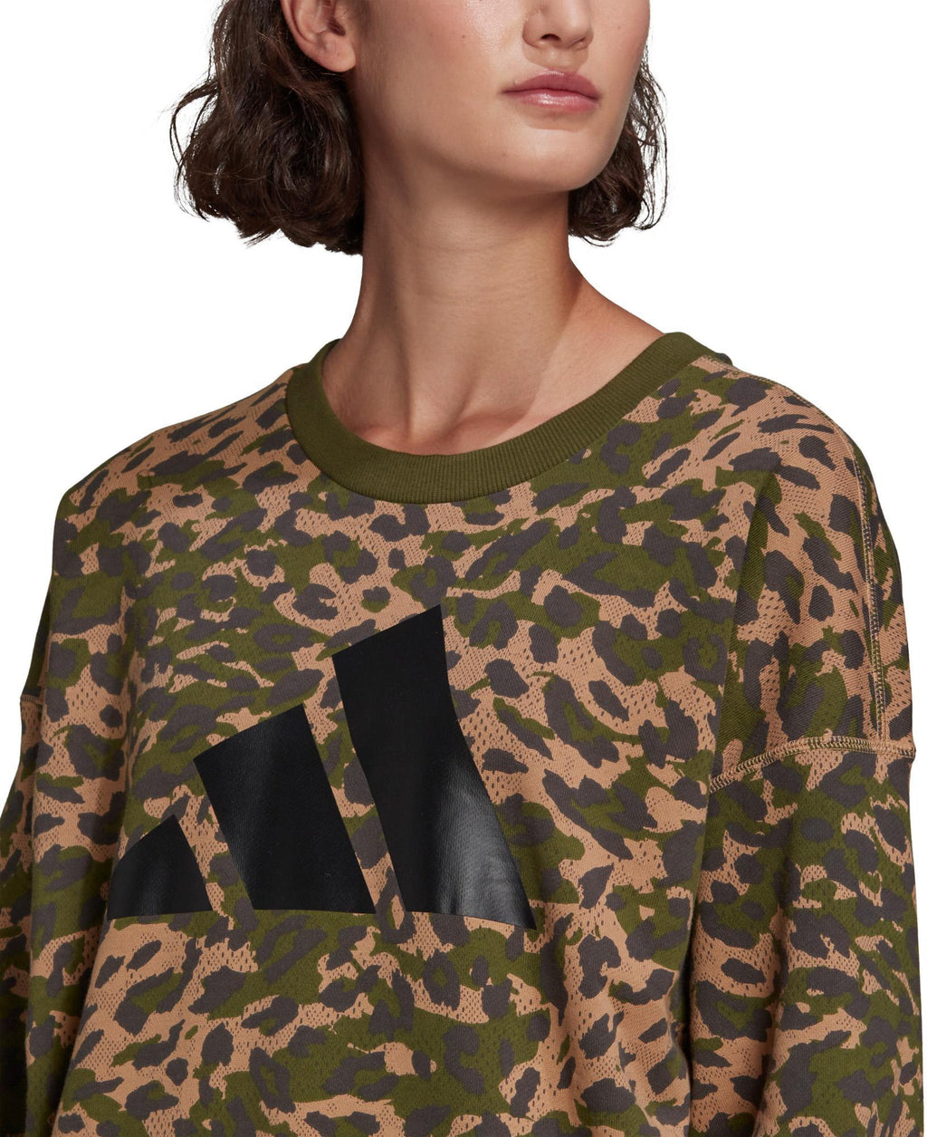 Sportswear Leopard-Print Sweatshirt