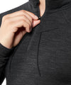 zip shirt  long sleeved wooltech