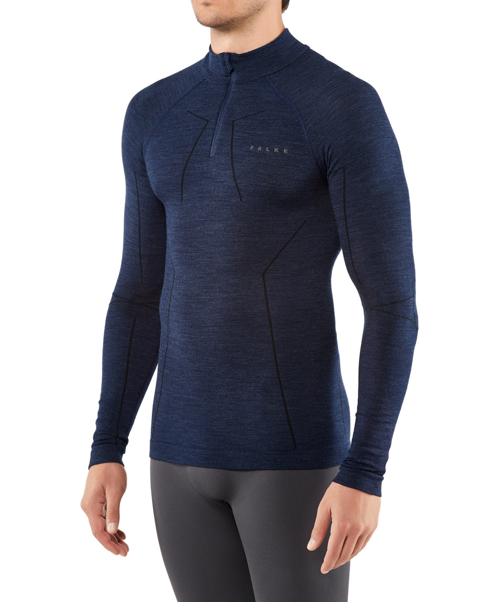 zip shirt  long sleeved wooltech