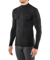 zip shirt  long sleeved wooltech