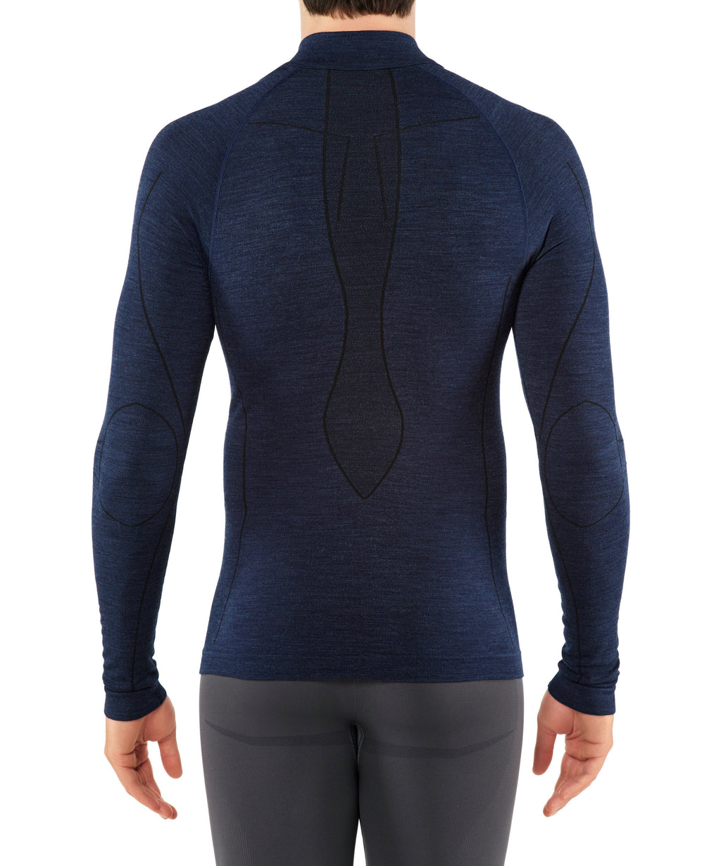 zip shirt  long sleeved wooltech