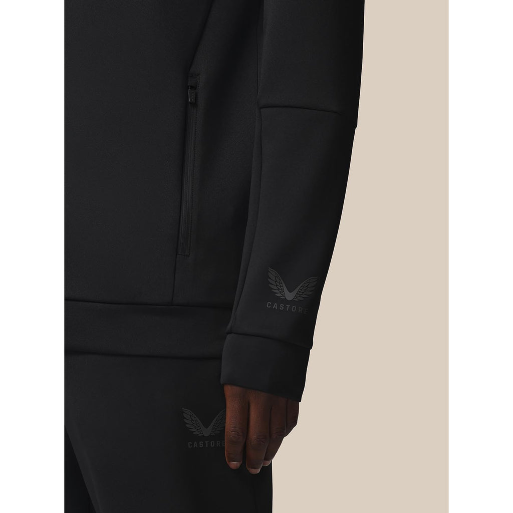 Flex Hoodie met Rits en Capuchon sportcasual