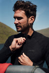 zip shirt  long sleeved wooltech