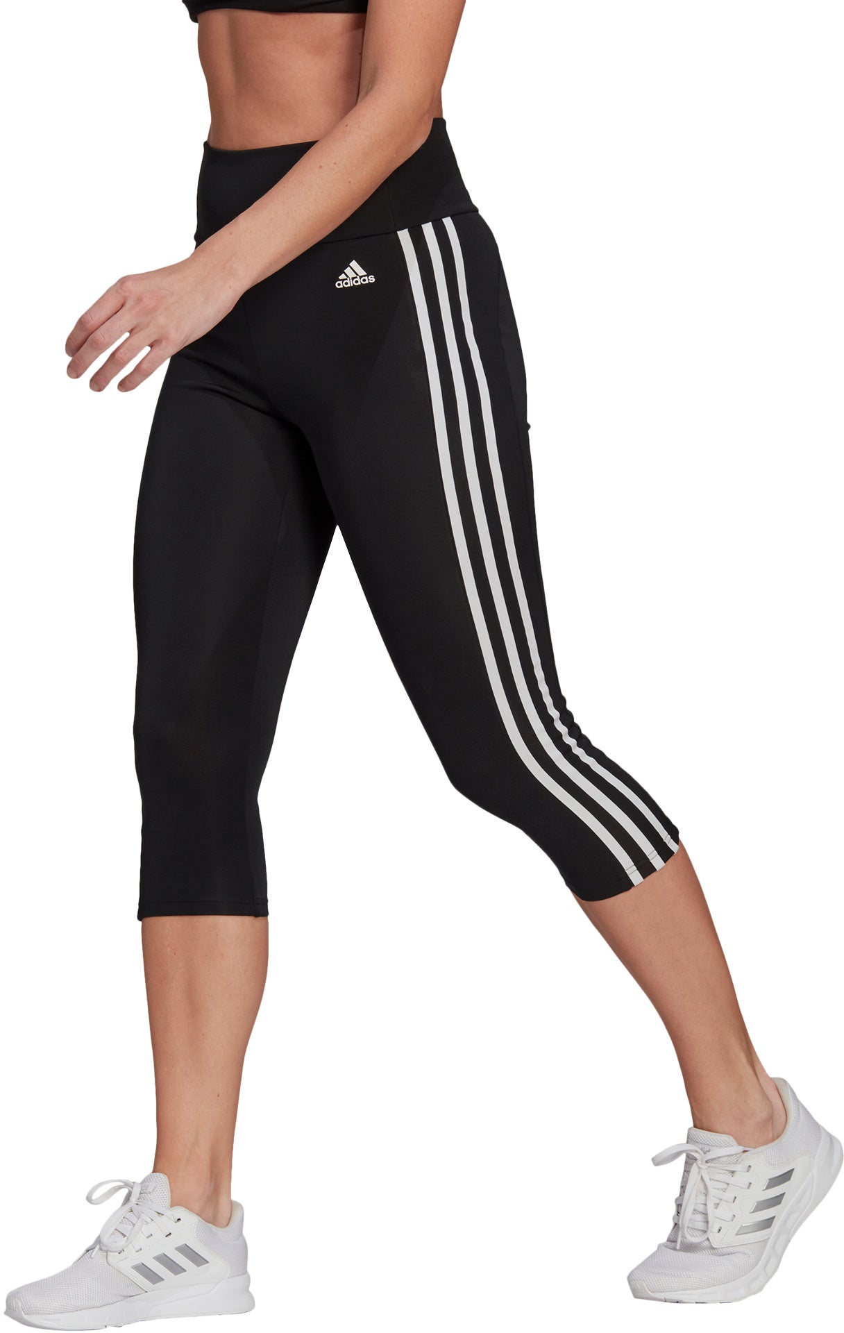 Designed To Move High-Rise 3-Stripes 3/4 Sportlegging
