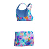 PRINT RACERBACK 2PC LTBLU/PNK