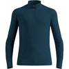 merino 260 base layer shirt turtle neck  half-zip