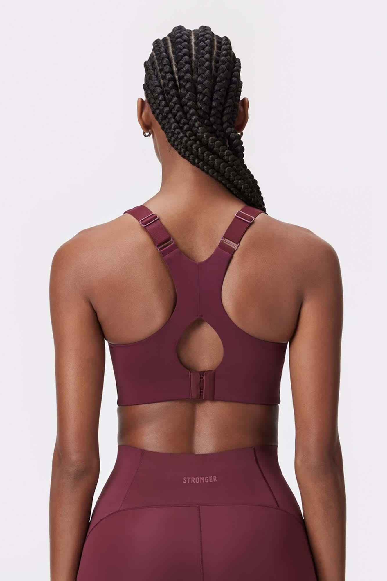 sleek sports bra