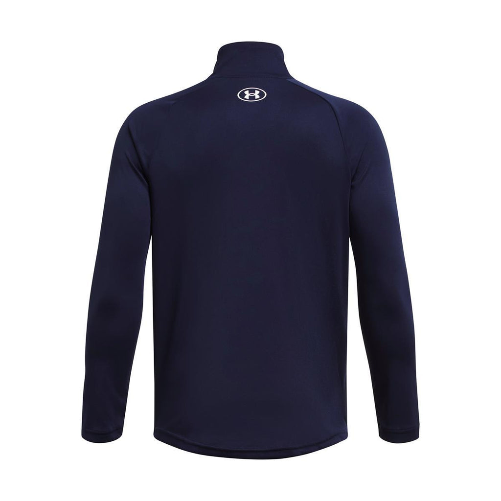 UA Boys Tech 2.0 Half Zip Top Green