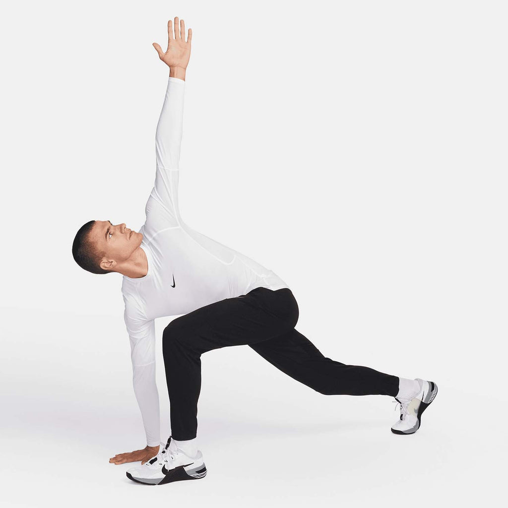pro dri-fit men's strakke fitnesstop met lange mouwen