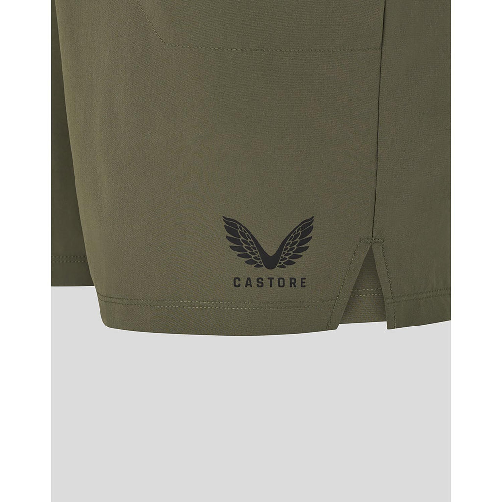 5 branded elastic shorts