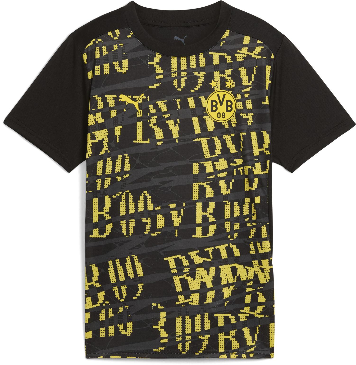 Bvb Prematch Ss Jersey Jr