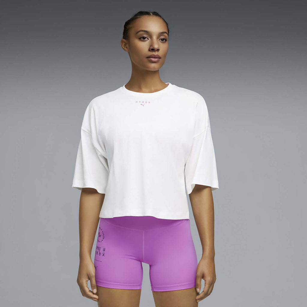 Puma X Hyrox Cropped Lifestyle Tee topje training