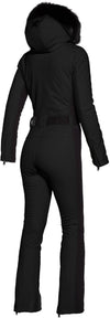 parry ski suit faux fur