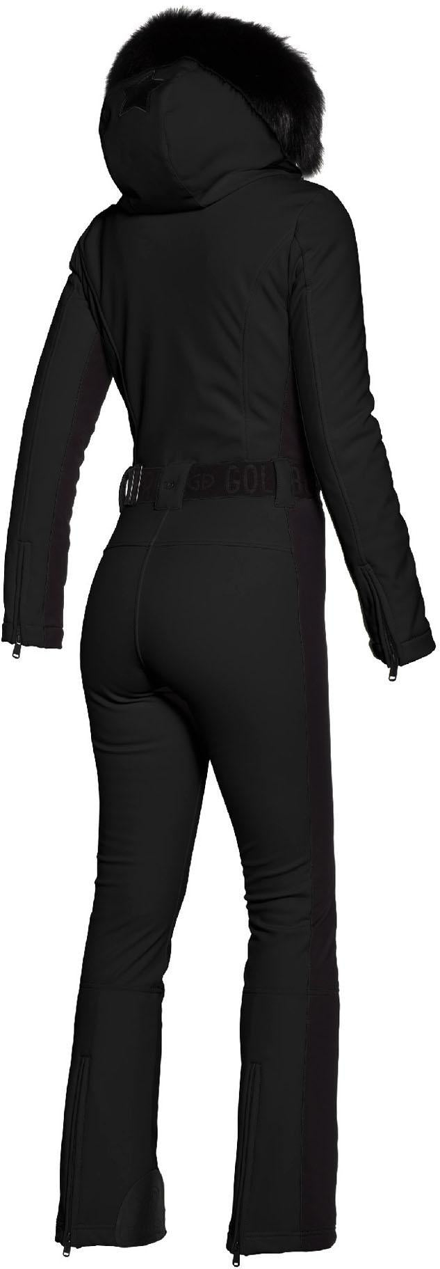 parry ski suit faux fur