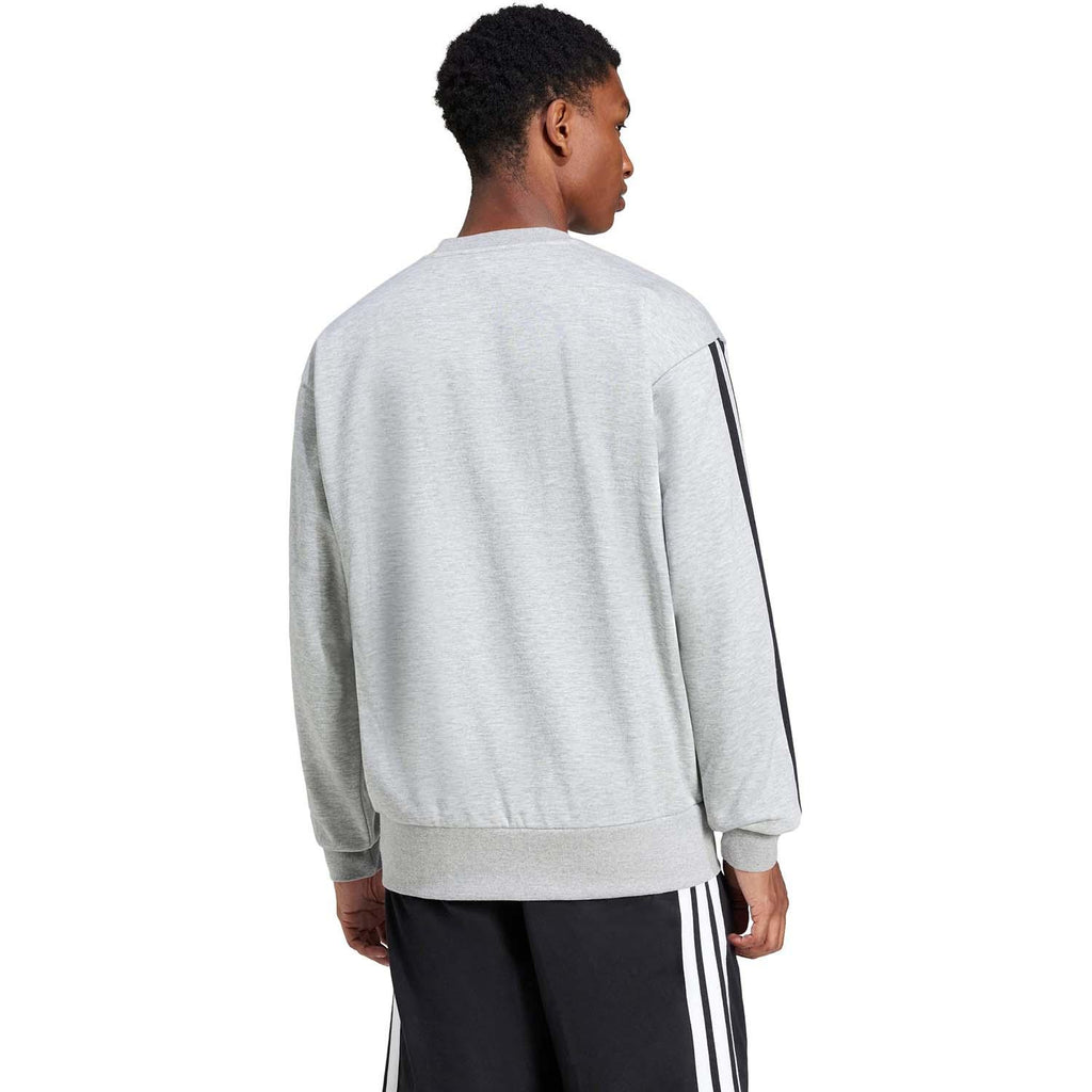 Essentials 3-Stripes Fleece Sweatshirt