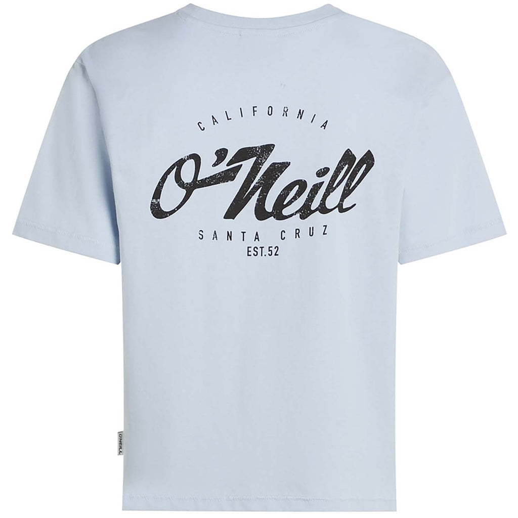 Boxy Back Print T-shirt strand