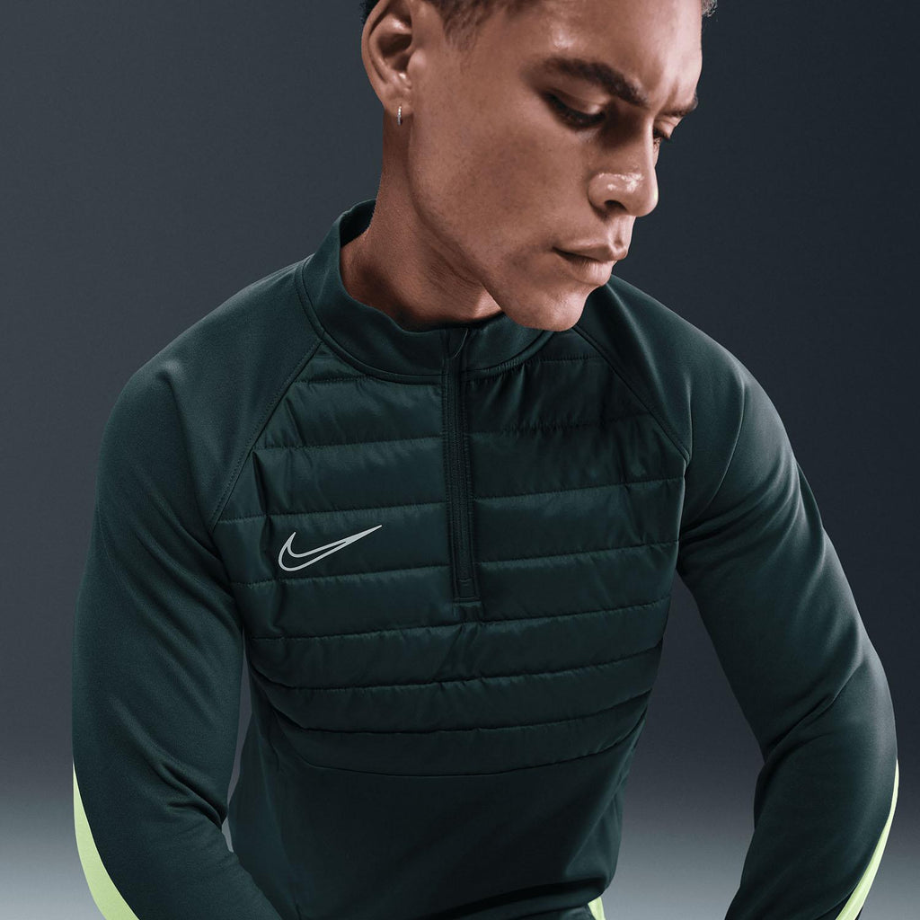 Academy Winter Warrior Therma-FIT voetbaltop met halflange rits voor heren