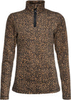 Fuzzy 20 1/4 Zip Top