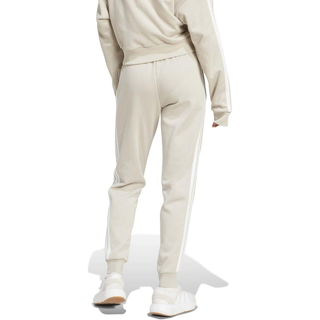 Essentials 3-Stripes Fleece Slim-fit Broek