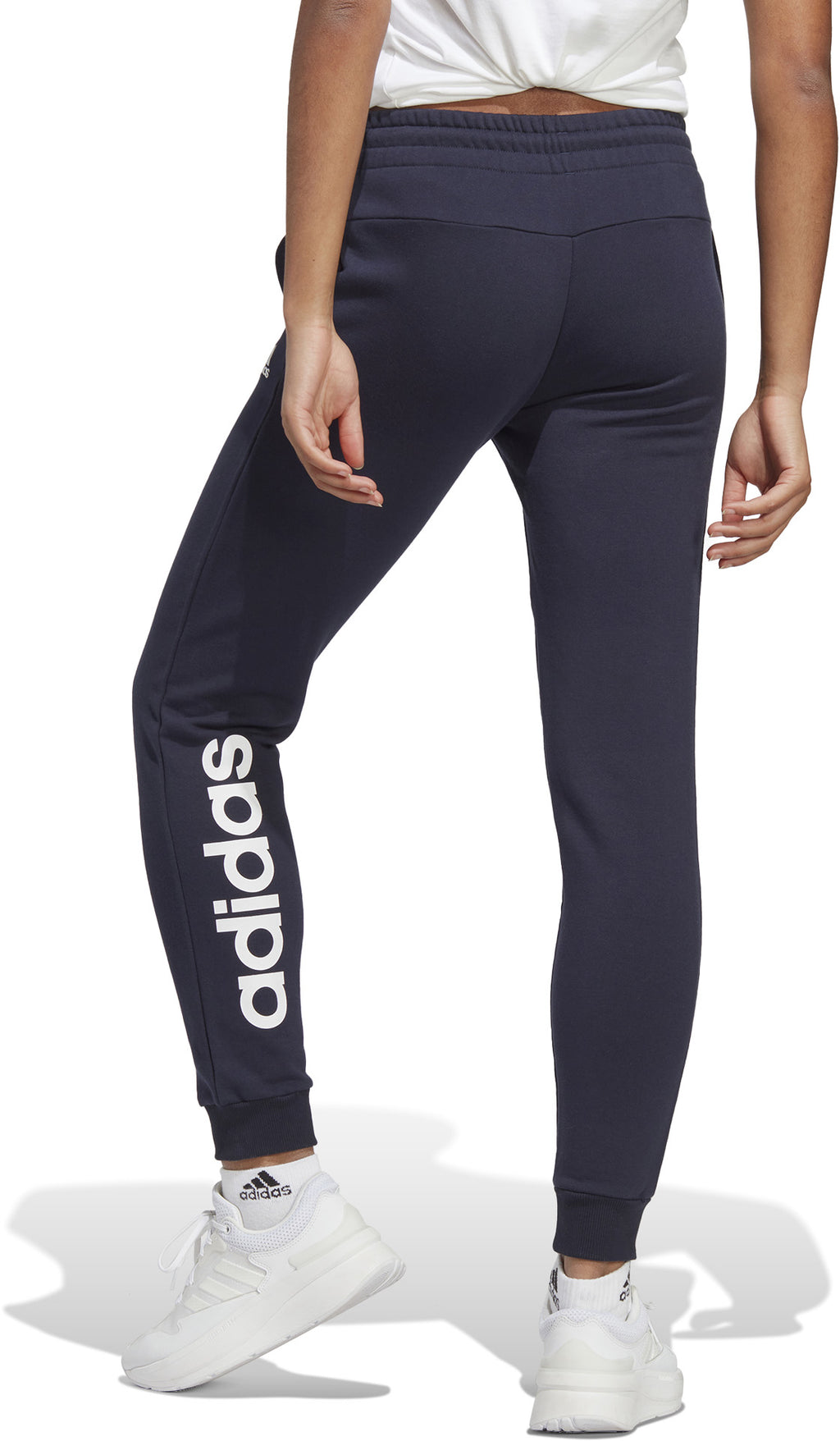 Essentials Linear French Terry Cuffed broek