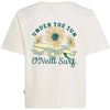 Boxy Back Print T-shirt strand