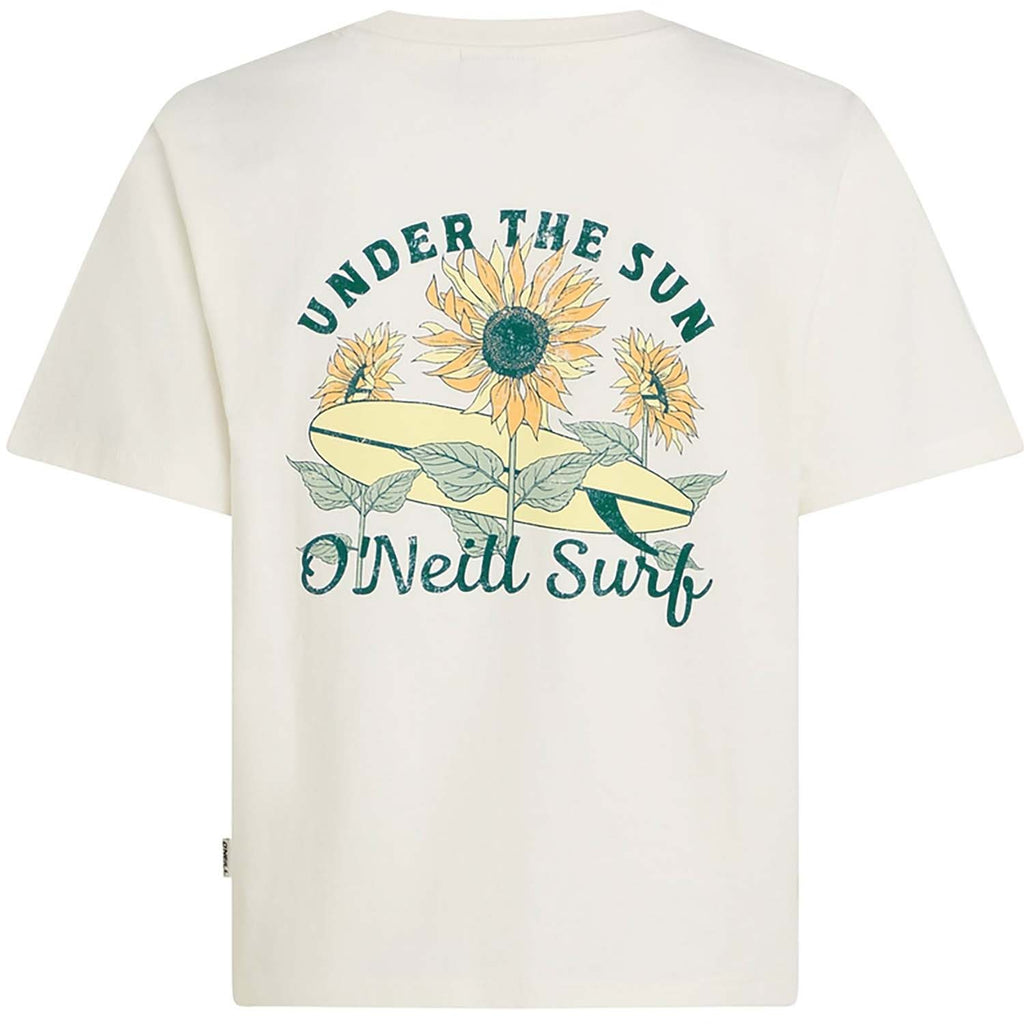 Boxy Back Print T-shirt strand