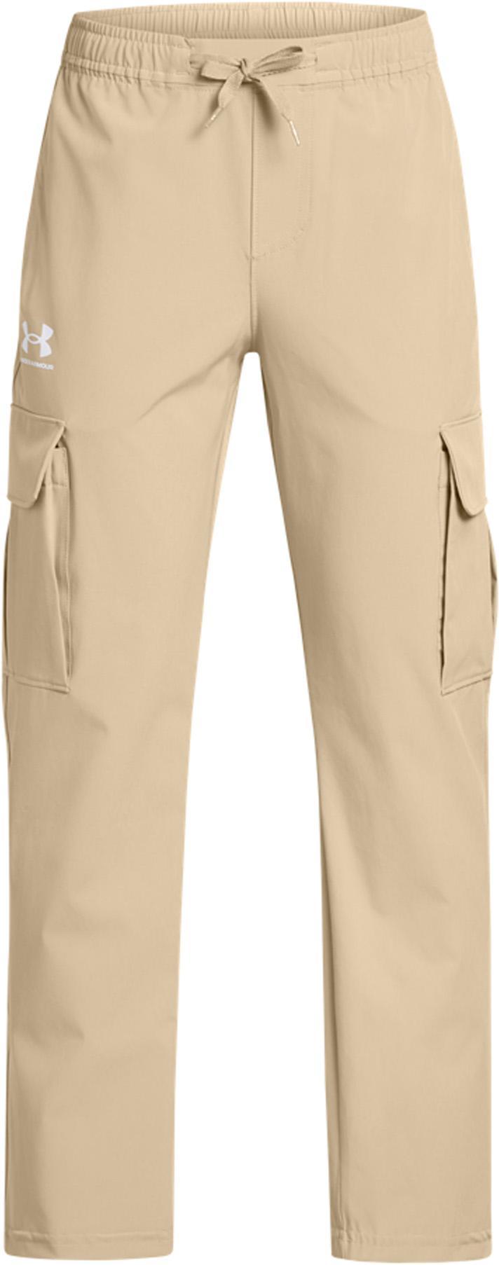 ua b icon woven pant-blk