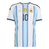 Argentina 26 Home Messi Voetbalshirt Authentiek Replica
