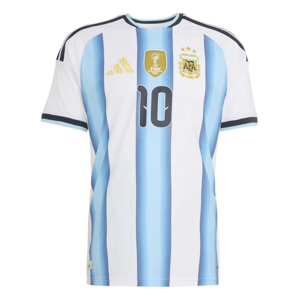 Argentina 26 Home Messi Voetbalshirt Authentiek Replica