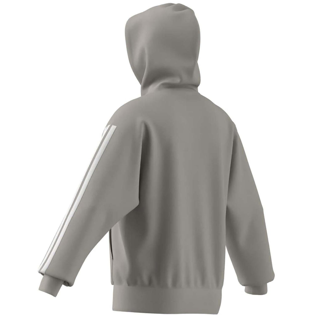Essentials 3-Stripes Fleece Hoodie