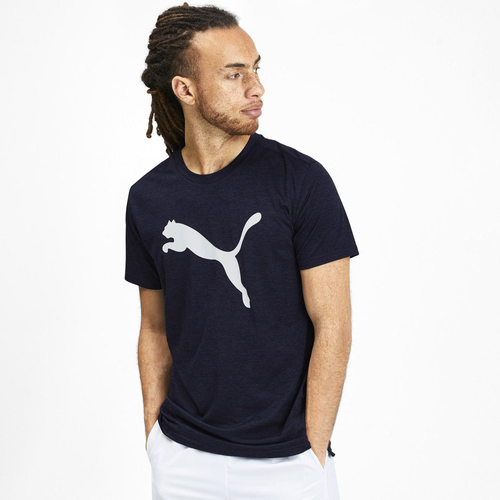 puma heather cat tee