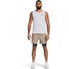 ua vanish woven 6in shorts-brn