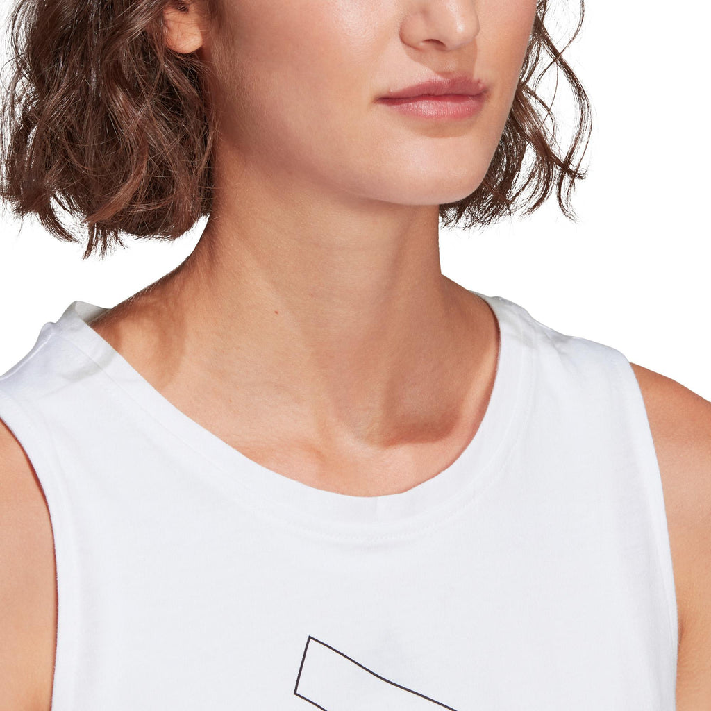 Essentials Stacked Logo Tanktop
