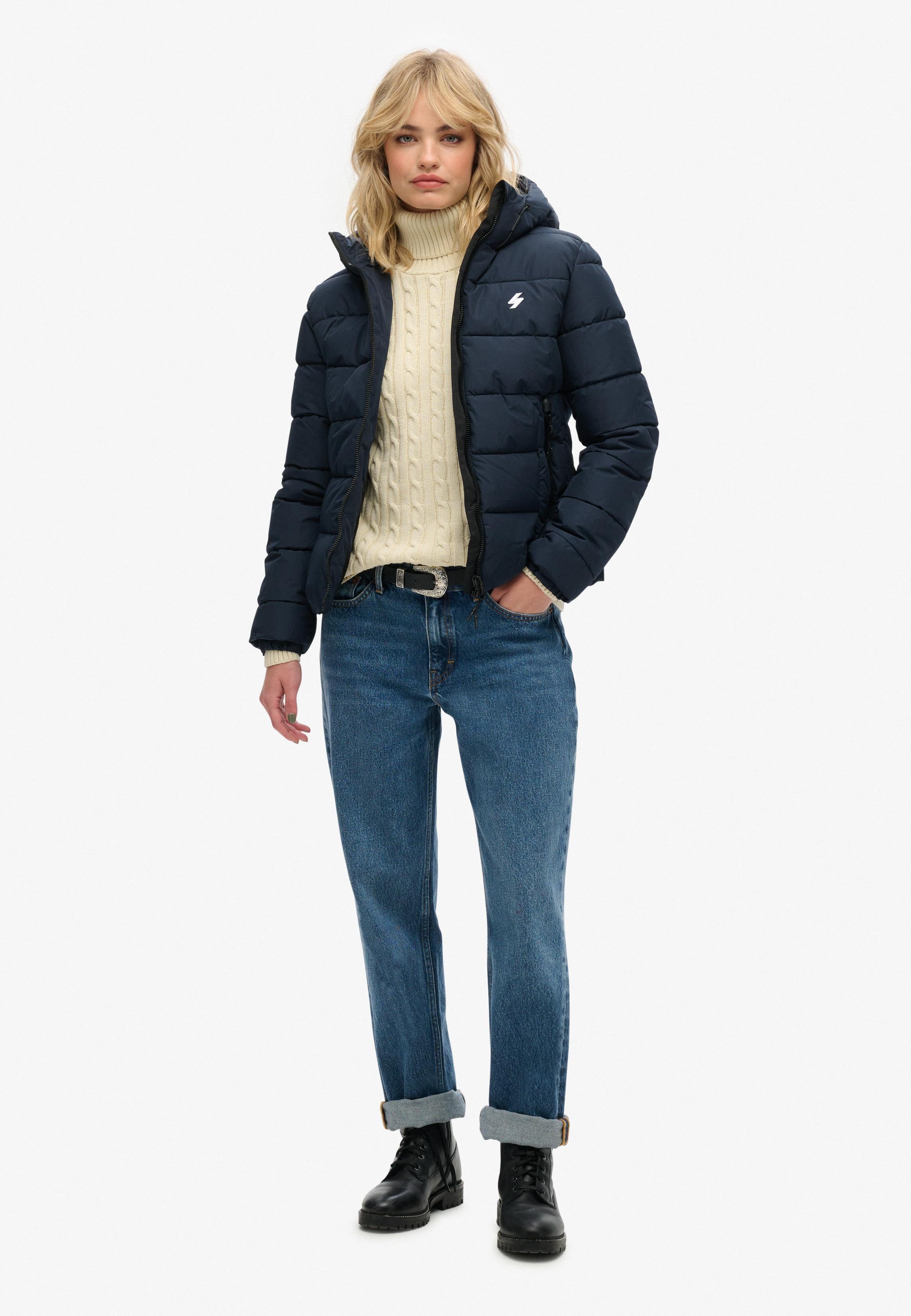 Hooded Spirit Sports Puffer Jacket
