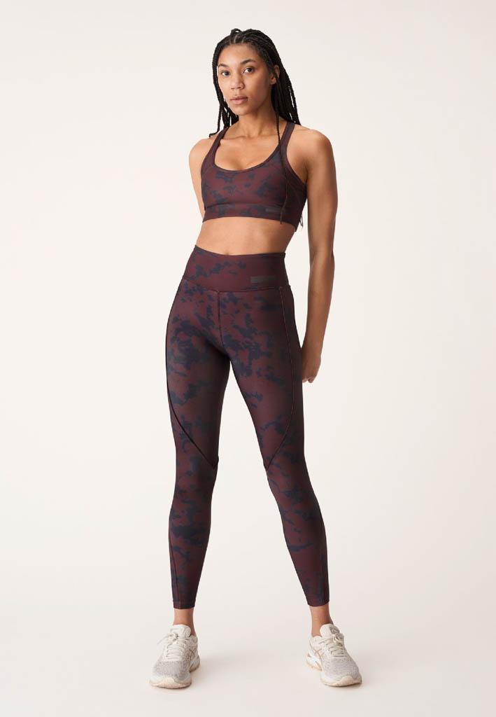 Printed Piping Tights