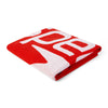 LOGO TOWEL AU RED/WHITE