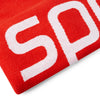 LOGO TOWEL AU RED/WHITE